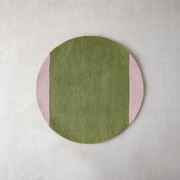 THE RUG crafted with MIYOSHI RUG / TWO COLOR × ROUND
