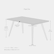 THE TABLE / ウォルナット × Stainless