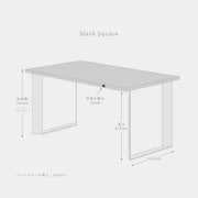 THE TABLE / パイン × Black Steel