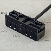 テーブル天板に取り付けられるコンセント