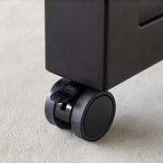 テーブル脚に取り付けられるキャスター