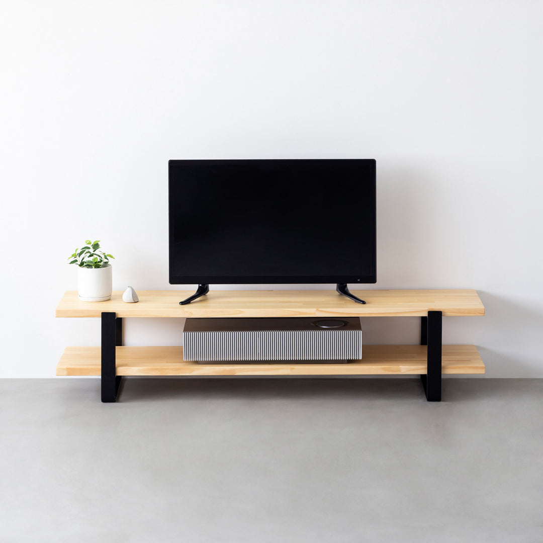 THE TV BOARD / LOW TABLE パイン × Black Steel – KANADEMONO