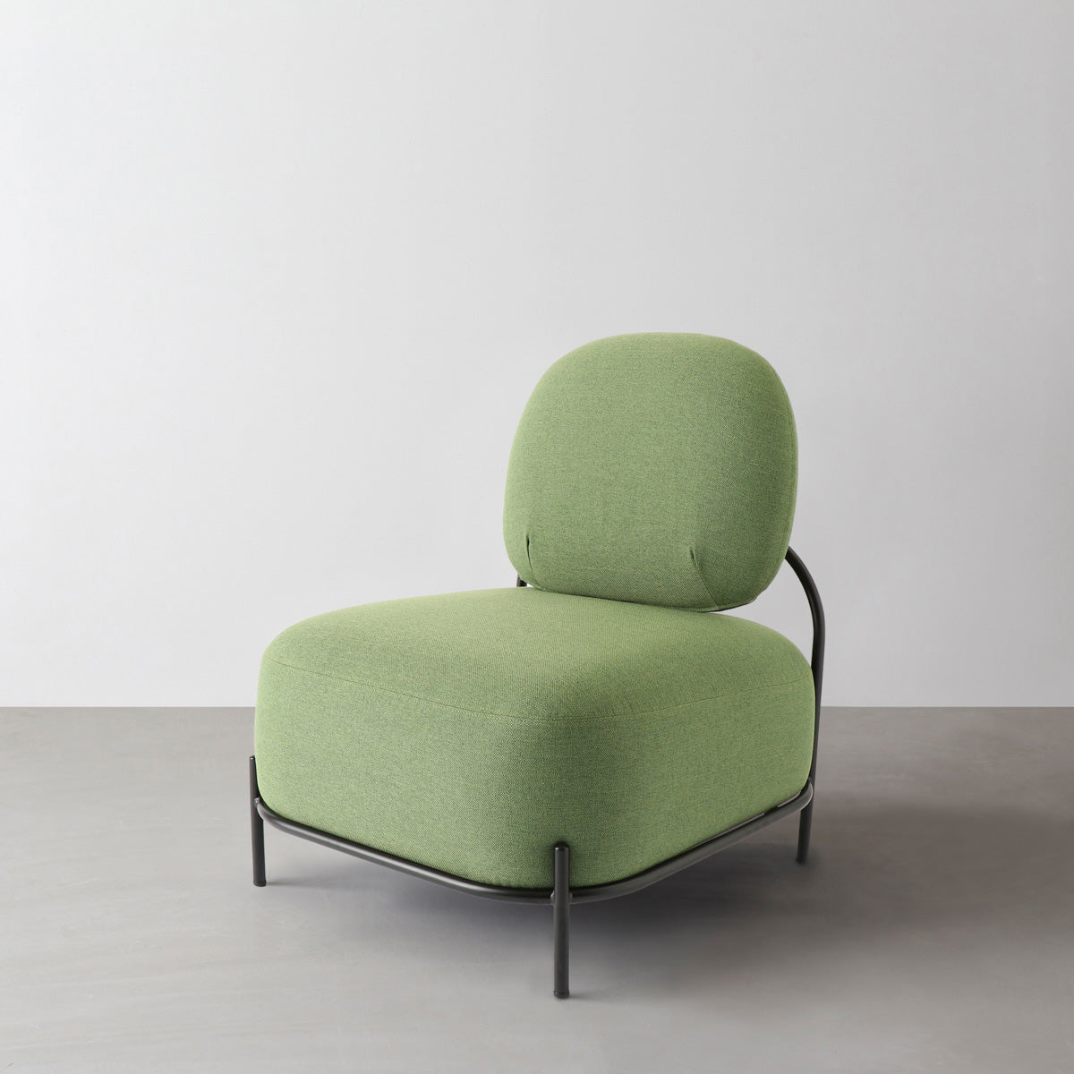 Friendly - Cushion　爽やかなカラーの ラウンジチェア　Green