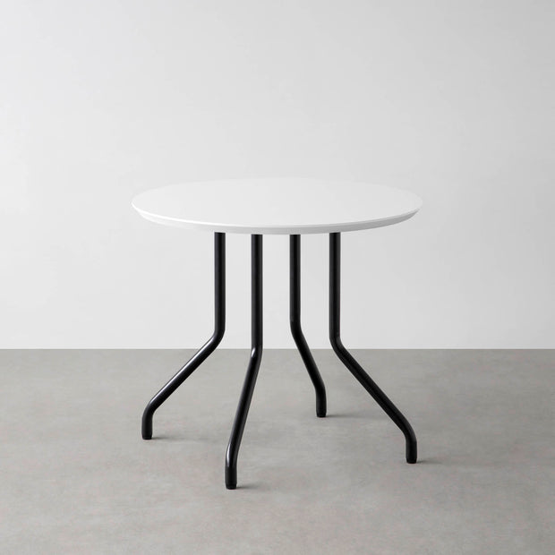 THE CAFE TABLE / FENIX NTM 全9色　Black Steel 4本脚 × ラウンド φ61 - 80