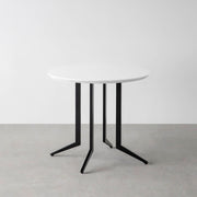 THE CAFE TABLE / FENIX NTM 全9色　Black Steel 4本脚 × ラウンド φ61 - 80