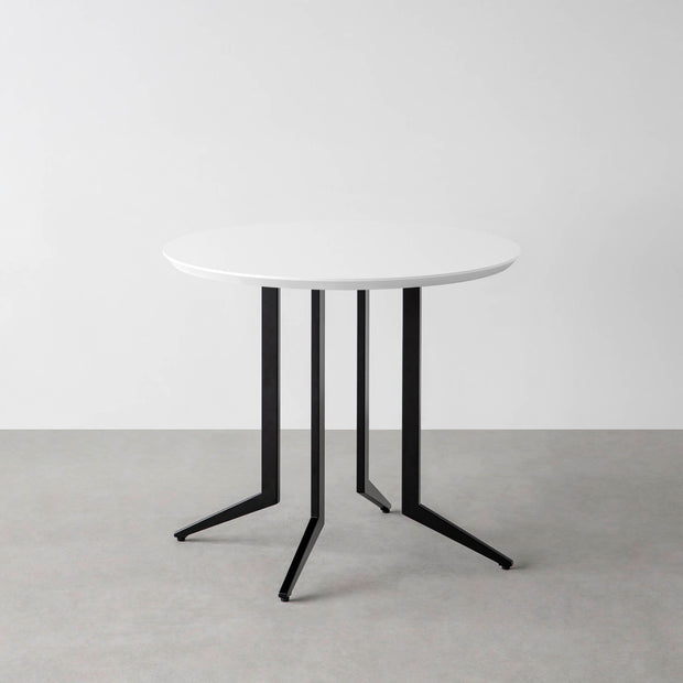 THE CAFE TABLE / FENIX NTM 全9色　Black Steel 4本脚 × ラウンド φ61 - 80