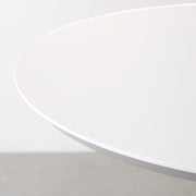 THE CAFE TABLE / FENIX NTM 全9色　White Steel 4本脚 × ラウンド φ61 - 80