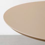 THE CAFE TABLE / FENIX NTM 全9色　White Steel 4本脚 × ラウンド φ61 - 80
