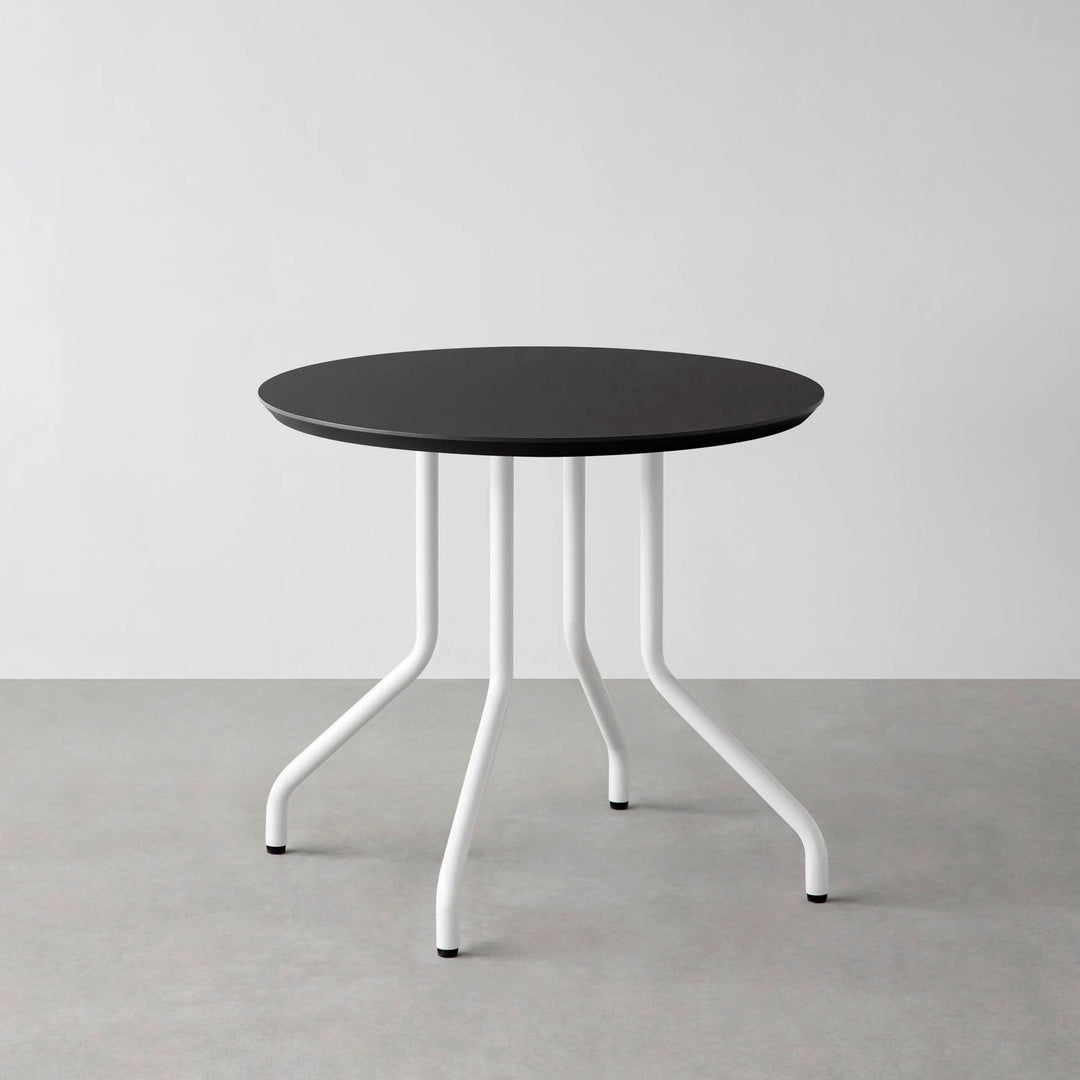 THE CAFE TABLE / FENIX NTM 全9色 White Steel 4本脚 × ラウンド φ61