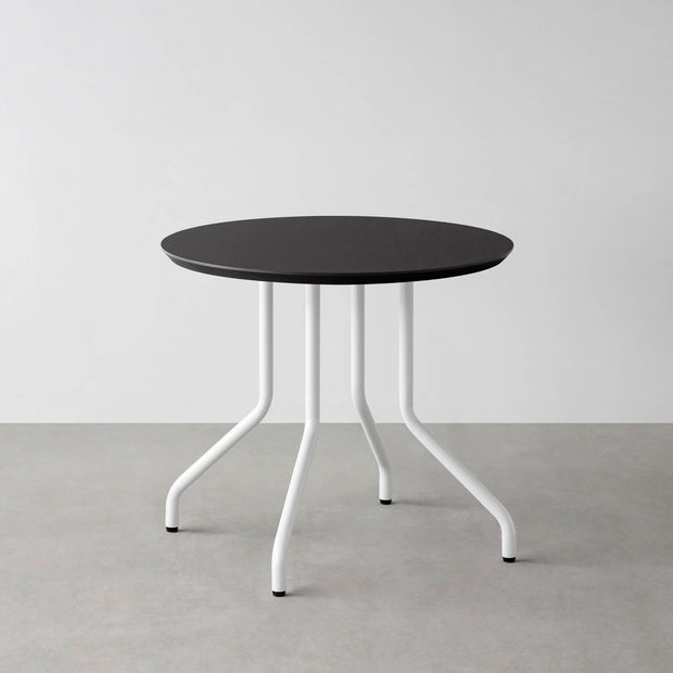 THE CAFE TABLE / FENIX NTM 全9色　White Steel 4本脚 × ラウンド φ61 - 80