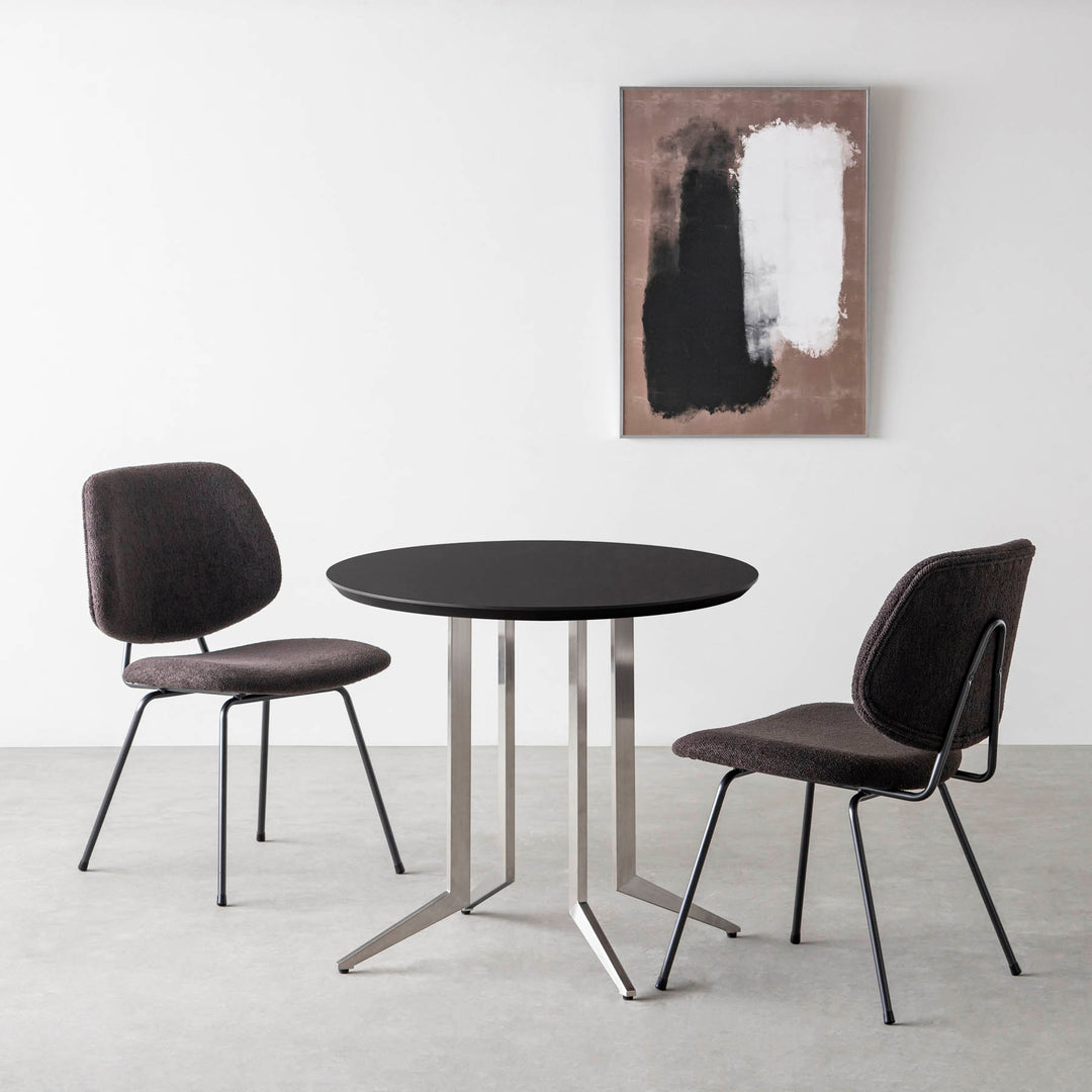THE CAFE TABLE / FENIX NTM 全9色 Stainless 4本脚 × ラウンド φ61