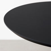 THE CAFE TABLE / FENIX NTM 全9色　White Steel 4本脚 × ラウンド φ61 - 80