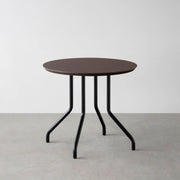 THE CAFE TABLE / FENIX NTM 全9色　Black Steel 4本脚 × ラウンド φ61 - 80