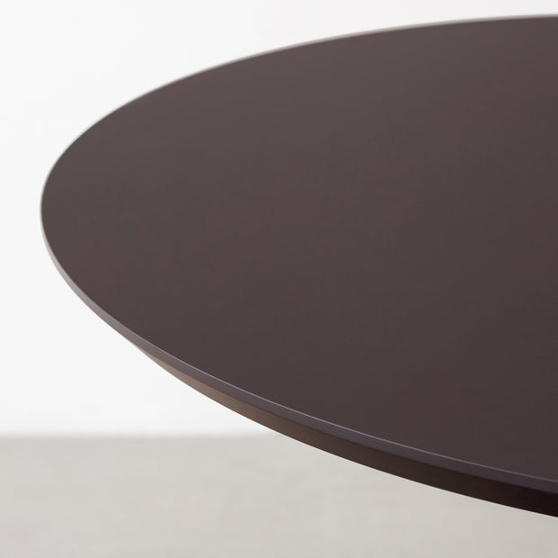 THE CAFE TABLE / FENIX NTM 全9色　Black Steel 4本脚 × ラウンド φ61 - 80
