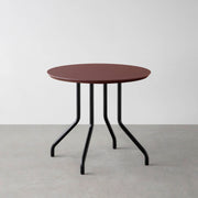 THE CAFE TABLE / FENIX NTM 全9色　Black Steel 4本脚 × ラウンド φ61 - 80