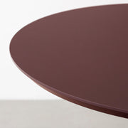 THE CAFE TABLE / FENIX NTM 全9色　White Steel 4本脚 × ラウンド φ61 - 80