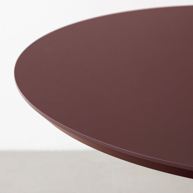 THE CAFE TABLE / FENIX NTM 全9色　White Steel 4本脚 × ラウンド φ61 - 80