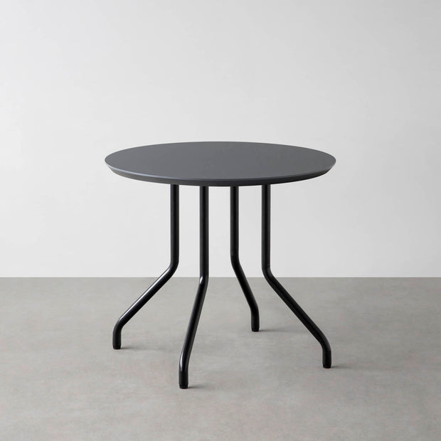 THE CAFE TABLE / FENIX NTM 全9色　Black Steel 4本脚 × ラウンド φ61 - 80