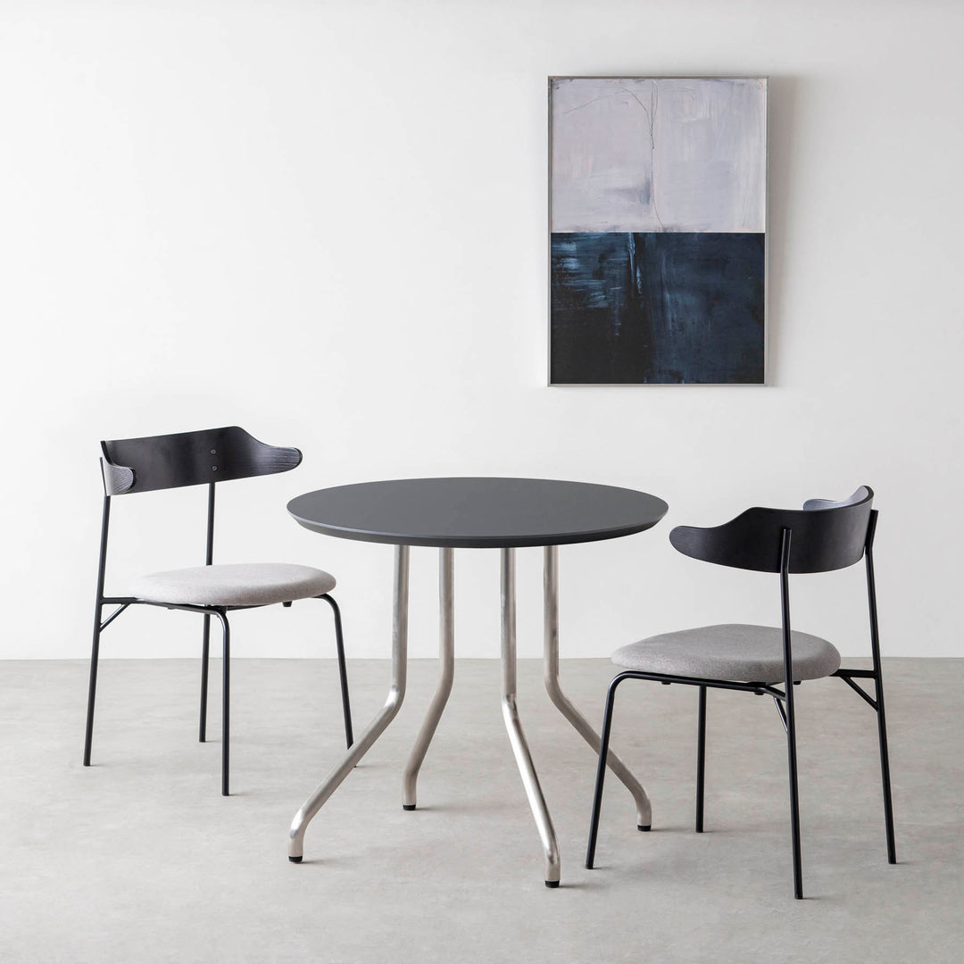 THE CAFE TABLE / FENIX NTM 全9色 Stainless 4本脚 × ラウンド φ61