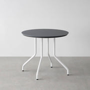 THE CAFE TABLE / FENIX NTM 全9色　White Steel 4本脚 × ラウンド φ61 - 80