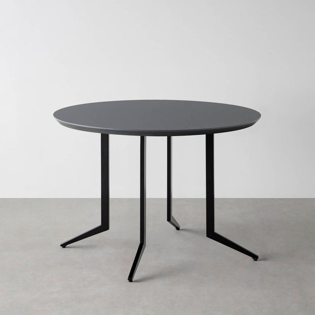 THE CAFE TABLE / FENIX NTM 全9色　Black Steel 4本脚 × ラウンド φ81 - 100