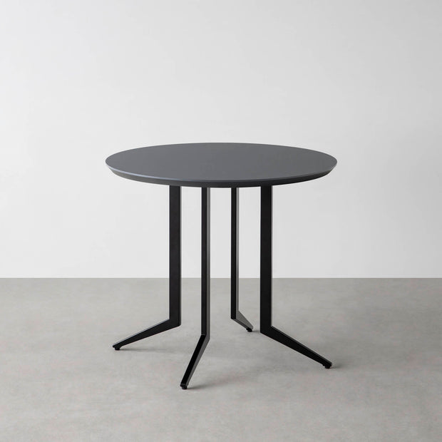 THE CAFE TABLE / FENIX NTM 全9色　Black Steel 4本脚 × ラウンド φ61 - 80