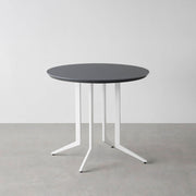 THE CAFE TABLE / FENIX NTM 全9色　White Steel 4本脚 × ラウンド φ61 - 80