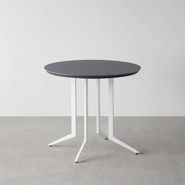 THE CAFE TABLE / FENIX NTM 全9色　White Steel 4本脚 × ラウンド φ61 - 80