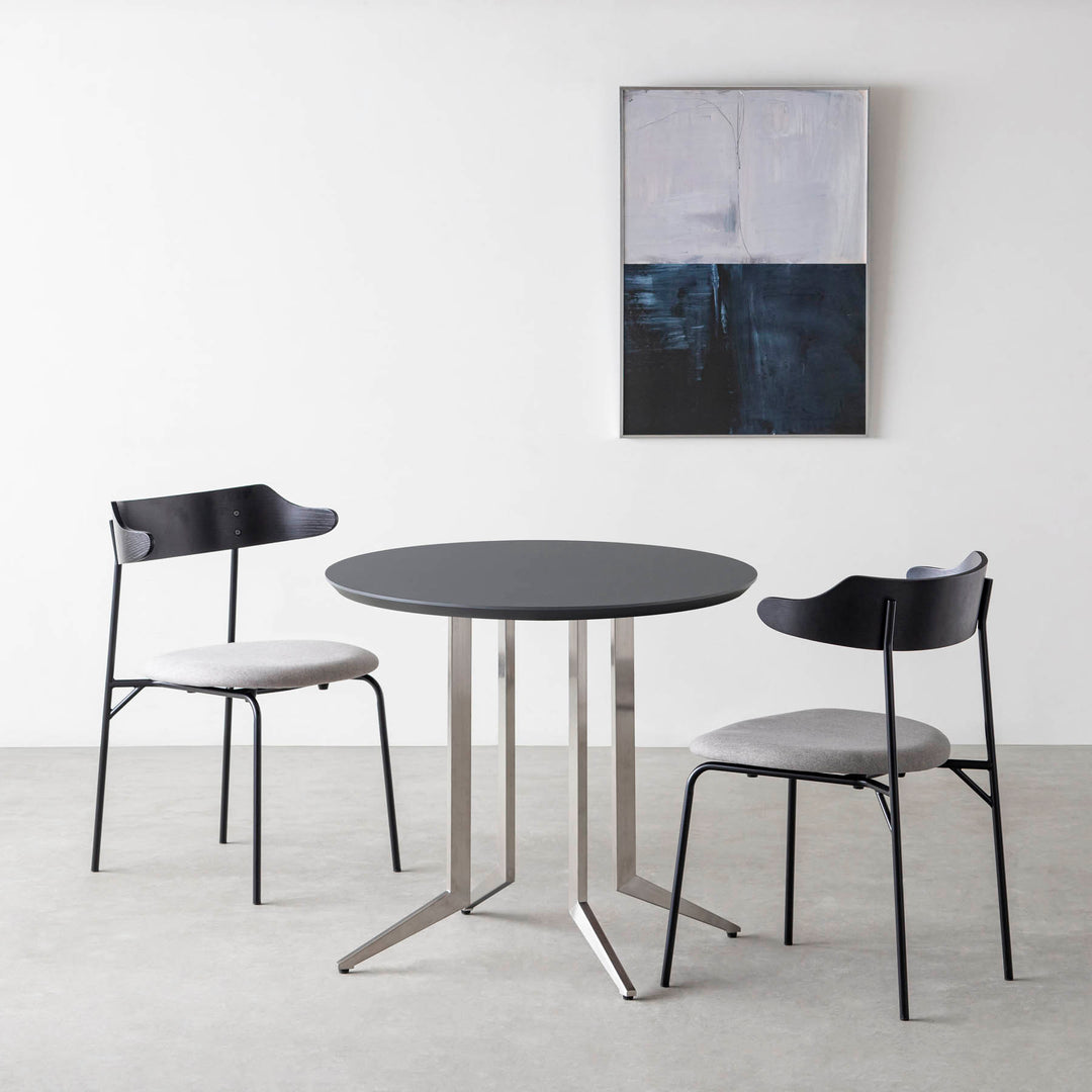 THE CAFE TABLE / FENIX NTM 全9色 Stainless 4本脚 × ラウンド φ61