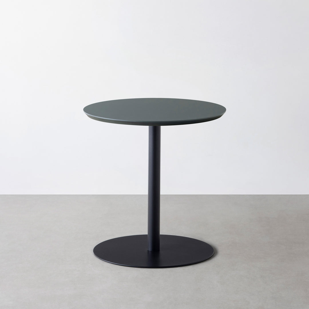 THE CAFE TABLE / FENIX NTM 全9色 Black Steel 1本脚 × ラウンド φ61
