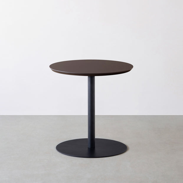 THE CAFE TABLE / FENIX NTM 全9色　Black Steel 1本脚 × ラウンド φ61 - 70