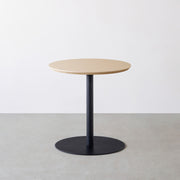 THE CAFE TABLE / FENIX NTM 全9色　Black Steel 1本脚 × ラウンド φ61 - 70