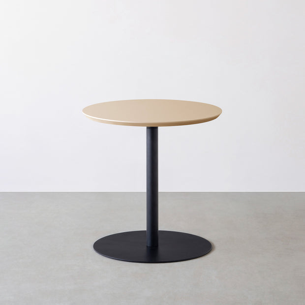 THE CAFE TABLE / FENIX NTM 全9色　Black Steel 1本脚 × ラウンド φ61 - 70