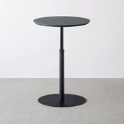 THE CAFE TABLE / FENIX NTM 全9色　Black Steel 1本脚 × ラウンド φ61 - 70