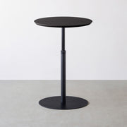 THE CAFE TABLE / FENIX NTM 全9色　Black Steel 1本脚 × ラウンド φ61 - 70