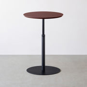 THE CAFE TABLE / FENIX NTM 全9色　Black Steel 1本脚 × ラウンド φ61 - 70