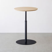 THE CAFE TABLE / FENIX NTM 全9色　Black Steel 1本脚 × ラウンド φ61 - 70