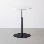 THE CAFE TABLE / FENIX NTM 全9色　Black Steel 1本脚 × ラウンド φ61 - 70