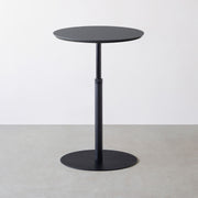 THE CAFE TABLE / FENIX NTM 全9色　Black Steel 1本脚 × ラウンド φ61 - 70