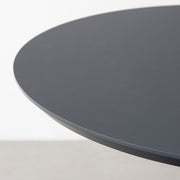 THE CAFE TABLE / FENIX NTM 全9色　Black Steel 4本脚 × ラウンド φ61 - 80