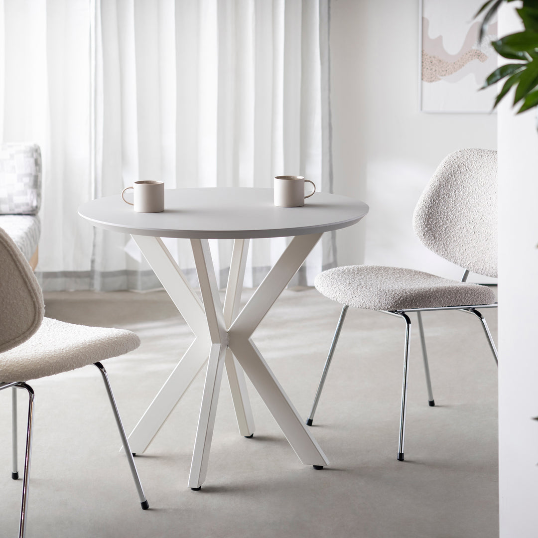 THE CAFE TABLE / FENIX NTM 全9色 White Steel カフェX × ラウンド