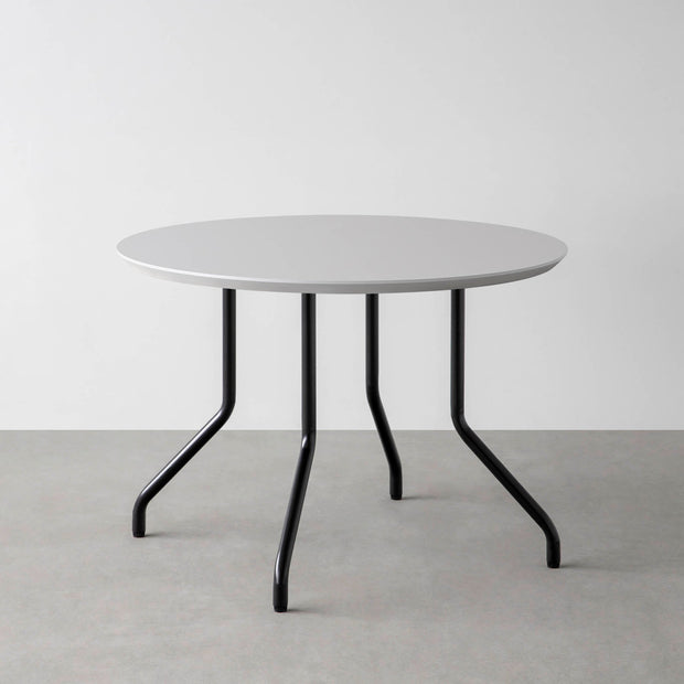 THE CAFE TABLE / FENIX NTM 全9色　Black Steel 4本脚 × ラウンド φ81 - 100