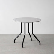 THE CAFE TABLE / FENIX NTM 全9色　Black Steel 4本脚 × ラウンド φ61 - 80
