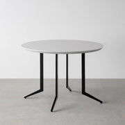 THE CAFE TABLE / FENIX NTM 全9色　Black Steel 4本脚 × ラウンド φ81 - 100