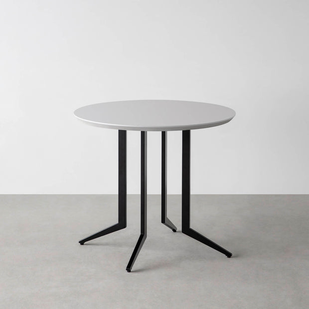 THE CAFE TABLE / FENIX NTM 全9色　Black Steel 4本脚 × ラウンド φ61 - 80