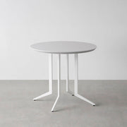 THE CAFE TABLE / FENIX NTM 全9色　White Steel 4本脚 × ラウンド φ61 - 80