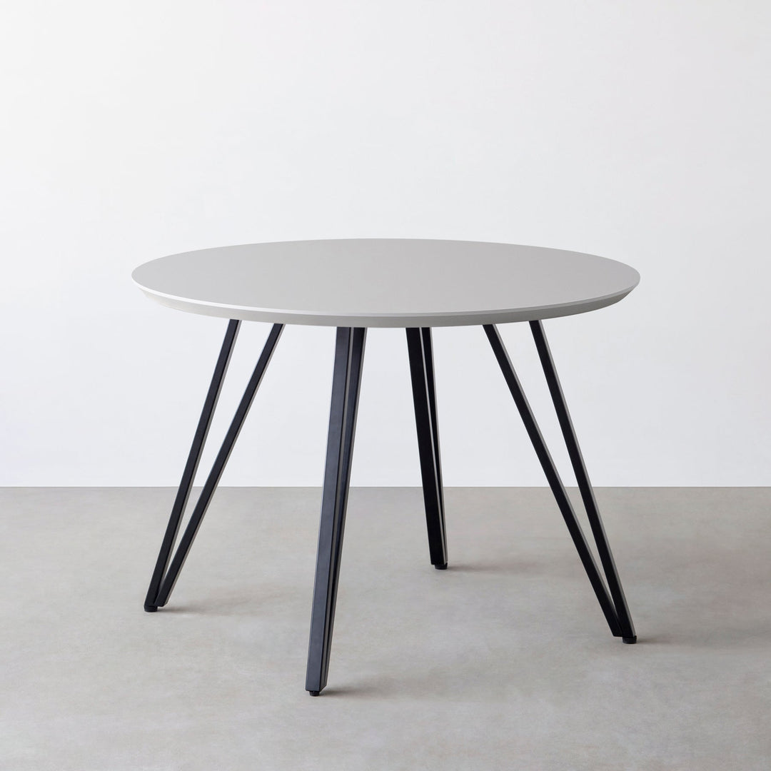 THE CAFE TABLE / FENIX NTM 全9色 Black Steel 4本脚 × ラウンド φ81