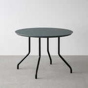 THE CAFE TABLE / FENIX NTM 全9色　Black Steel 4本脚 × ラウンド φ81 - 100