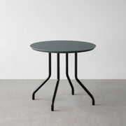THE CAFE TABLE / FENIX NTM 全9色　Black Steel 4本脚 × ラウンド φ61 - 80