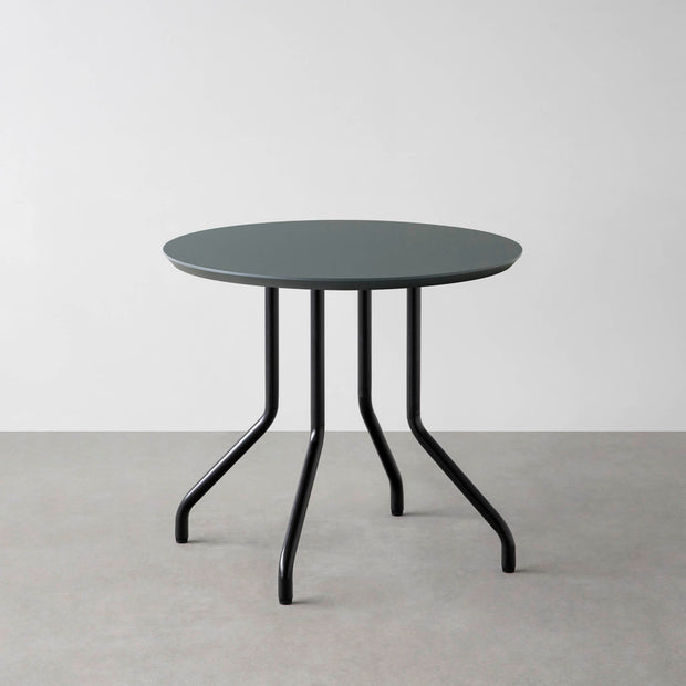 THE CAFE TABLE / FENIX NTM 全9色　Black Steel 4本脚 × ラウンド φ61 - 80